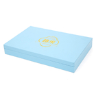 Cajas de empaquetado cosméticas basado y de la tapa azules de la cartulina grande para el aceite esencial