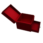 Caja de regalo pendiente de la joyería del collar de lujo fijada para el cmyk de las bodas que imprime el ODM