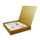 Maquillaje de lujo modificado para requisitos particulares Kit Gift Box Glossy Surface del cartón