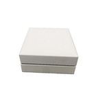 Color blanco Cajas de regalo de cartón rígido de lujo clásico para collares