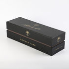 La hoja de oro personalizó el whisky Brandy Boxes Packing de la caja de Gin Single Wine Bottle Gift