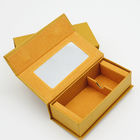 Pequeña caja de lujo rígida de la forma del libro