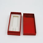 Cajas de regalo de lujo rígidas de Greyboard 157g de papel con la tapa EVA Cutouts Two Piece Base de encargo