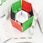 Dos capas de la caja de embalaje de la cartulina del chocolate hexagonal rígido de lujo del té