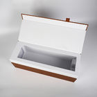 Caja plegable del vino del cierre de solapa de Greyboard de la caja de regalo de EVA Insert Inlay Rigid Magnetic