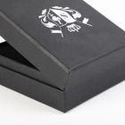Cajas de regalo de papel rígidas del recuerdo de Greyboard Matte Black EVA Inlay 30m m