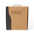 Caja de envío acanalada del anuncio publicitario 3B para el whisky Champagne Packing de la vodka del vino