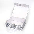 Hoja de oro magnética plegable de la caja de regalo del pdf Logo Garment Shoes Packaging