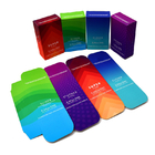 OEM Matt Laminated Paper Color Box para el empaquetado del condón