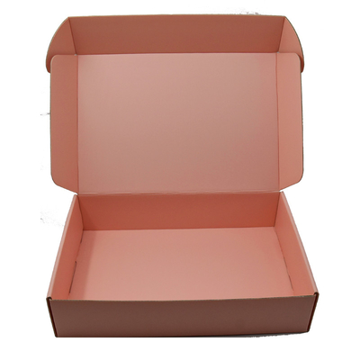 comprar El anuncio publicitario acanalado rosado encajona la caja de empaquetado acanalada amistosa de Eco online manufacture