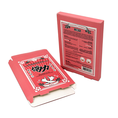 comprar El anuncio publicitario acanalado robusto amistoso de Eco encajona la caja rectangular hermosa de Papercard de la forma online manufacture