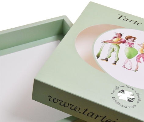 comprar Empaquetado de desplazamiento del chocolate de la boda de las cajas de regalo del cajón de la cartulina verde online manufacture