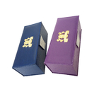 Cajas de regalo de lujo reciclables de alta gama Cajas de embalaje de cartón rígido azul