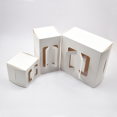 comprar Papel de arte ventana transparente plegable 8x8x4