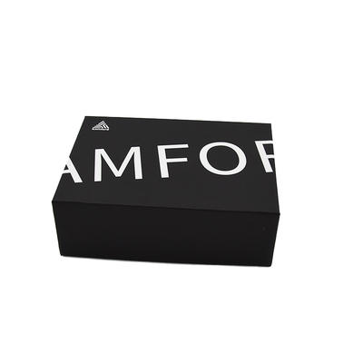 comprar Caja de almacenamiento de papel polivalente de terciopelo negro de lujo online manufacture