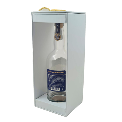 comprar Caja de regalo de vino de bebida personalizada premium con asa para botella individual de cartón online manufacture