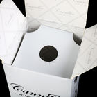 caja de regalo de la botella de vino 250g Artpaper plegable solo Champagne Whisky Alcohol Packaging Box