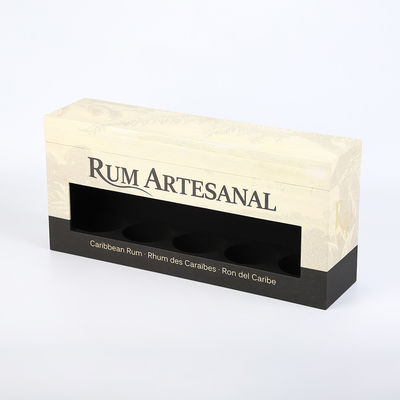 comprar Sola caja de regalo de la botella de la cartulina plegable para Champagne Wine online manufacture