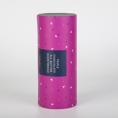 comprar Caja de lujo 165mm*70m m CMYK del tubo de cartulina de la comida para las galletas online manufacture