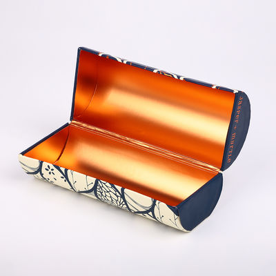 comprar Tubo de cartulina de lujo de una pieza de las cajas de regalo 70m m Matt Metallic Printing online manufacture