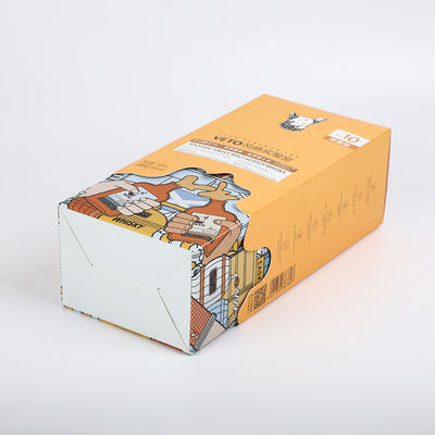 comprar Caja de regalo de la vodka de la base de la cerradura del desplome Artpaper que graba en relieve con la cerradura del tenedor del cuello de la manga online manufacture