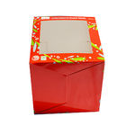 Pequeña caja de ventana clara atractiva de CMYK que empaqueta para al por menor