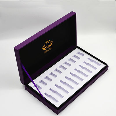comprar Correa con bisagras de madera de empaquetado cosmética de las cajas CCNB Kit Skincare Beauty With Ribbon del maquillaje externo online manufacture