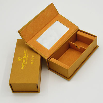 comprar Caja de empaquetado de lujo rígida del skincare del aceite esencial y del suero del ojo con el logotipo de la hoja del mirrow y del golf online manufacture