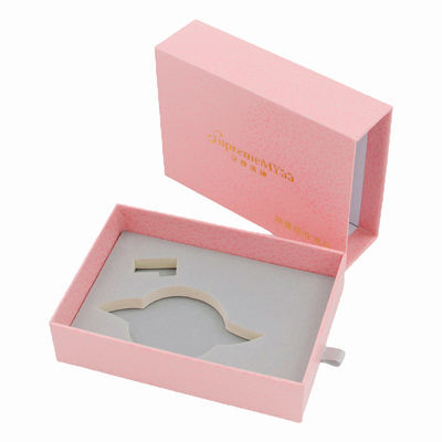 comprar Los recortes embuten DIY que resbala la cartulina rígida rosada de las cajas de regalo del cajón 120g online manufacture