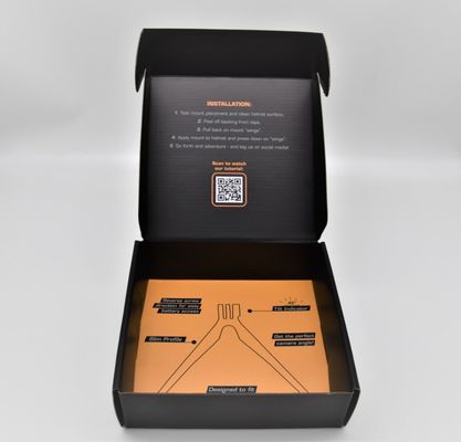 comprar El anuncio publicitario acanalado de encargo encajona el poste plegable del envío de la cartulina online manufacture