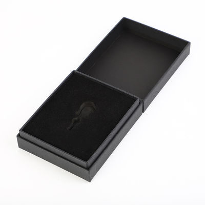 comprar Cajas de regalo de papel rígidas del recuerdo de Greyboard Matte Black EVA Inlay 30m m online manufacture