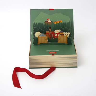 comprar Impresión en offset de lujo de las cajas de regalo del cierre magnético de la cinta online manufacture