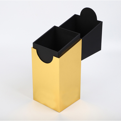 comprar Caja del brandy de la tapa abierta del tirón del top de la caja de regalo de la botella de vino de la presentación sola online manufacture