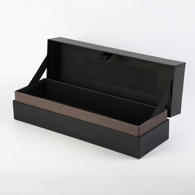 comprar Sola caja de empaquetado de cristal de gama alta de lujo del amortiguador de la caja de regalo de la botella del champán del whisky del brandy del vino online manufacture