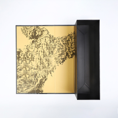 comprar Botella de vino de champán Caja de regalo Solapa Cartón Cierre magnético Paquete plano rígido Whisky Brandy Box online manufacture
