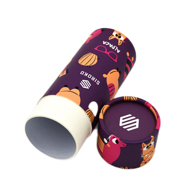 Cajas de empaquetado cosméticas modificadas para requisitos particulares de la pequeña ronda para los aceites esenciales con el logotipo FSC