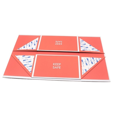 Cajas de regalo de lujo de Papercard del rosa fijadas para el cumpleaños de las graduaciones de las bodas