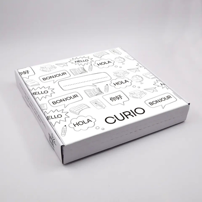 Cajas de correo corrugadas con logotipo personalizado de fábrica