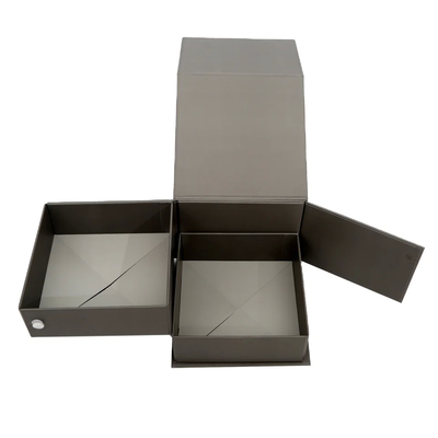 Caja magnética plegable personalizable con logotipo Prueba opciones de impresión a color