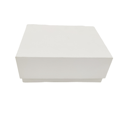 Cajas de embalaje de papel corrugado plegable blanco personalizado