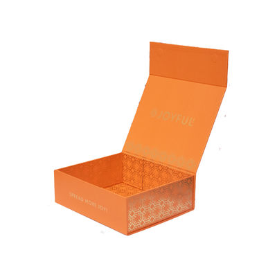 Caja de regalo de lujo reciclable con logotipo personalizado impreso, cierre magnético y estampado dorado