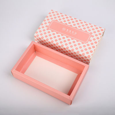 Manga plana de Art Paper Drawer Boxes Collapsible de la cartulina de CMYK 350g que resbala la ropa interior de los calcetines