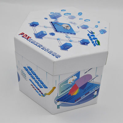Caja de regalo hexagonal de Sexangle