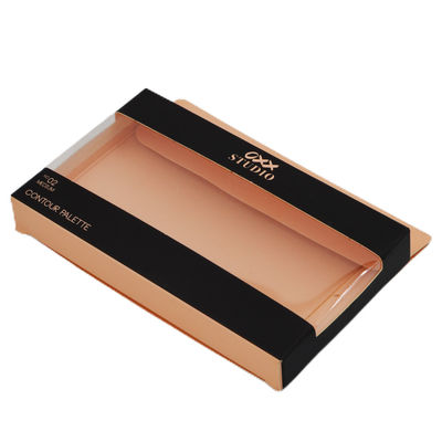 Caja de ventana del claro de la cartulina que empaqueta Demboss para grabar en relieve la caja impresa plegable de Artpaper
