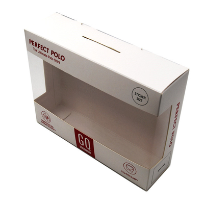 Caja del PVC + de ventana del claro de Artpaper que empaqueta para los calcetines de la camiseta