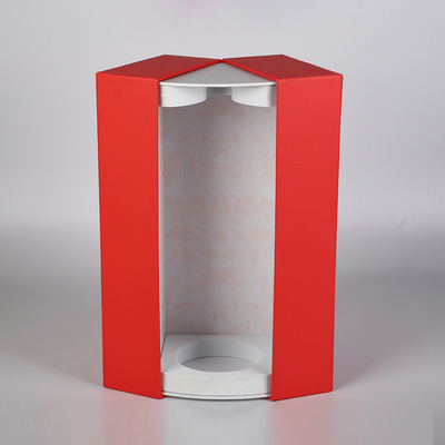 Caja del alcohol de la caja de Gin Luxury Double Sliding Door con EVA Insert Customized